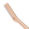 Tweezerman Rose Gold Facial Razor view 2