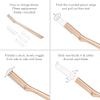 Tweezerman Rose Gold Facial Razor view 3