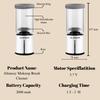ALTINSOY Makeup Brush Cleaner Machine - Electric Cosmetic Brushes Cleanser - Automatic Cleaning Tool - Fast Wireless Makeup Brush Washing - Gifts For Women - Makeup Brush Holder - Sponge Cleaners view 3