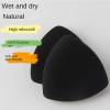 3 large 3 small 6 pack black pineapple powder puff air cushion super soft dry wet dual-use powder free liquid foundation super soft fried super thick powder view 4