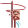 evpct 1Pcs Reddish Brown Matte Long Lasting Lip Liner Pencils Makeup for Shaping & Sculpting Lips, No Transfer Long Wear Waterproof Pigmented Lip Liner lipliners Crayon Lipstick Pencil Sharpener 10 view 1
