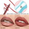 evpct 1Pcs Reddish Brown Matte Long Lasting Lip Liner Pencils Makeup for Shaping & Sculpting Lips, No Transfer Long Wear Waterproof Pigmented Lip Liner lipliners Crayon Lipstick Pencil Sharpener 10 view 3