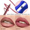 evpct 1Pcs Mauve Red Matte Long Lasting Lip Liner Pencils Makeup for Shaping & Sculpting Lips, No Transfer Long Wear Waterproof Pigmented Lip Liner lipliners Crayon Lipstick Pencil Sharpener 05 view 3