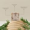 8-Pack Rosemary Bar Soap  Made with Rosemary Leaves, Olive Oil and Coconut Oil - Luxury Handmade Soap Bar for Face, Body and Hands - Gently Cleanses and Hydrates All Skin Types- For Men and Women view 3