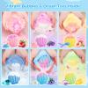 Bath Bombs for Kids, 3.5oz Large Mermaid Bath Bomb with Toys Inside, Girls Bath Bombs with Surprise Inside, Organic Natural Bubble Bath Fizz for Kids, 6 Pack view 4