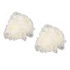 2 in 1 Wash and Showerball, Exfoliating Bath Towel, Removes Dead Skin Cells, for Face Washing and Bathing view 3
