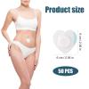 50pcs Castor Oil Wrap for Belly Button, Heart Shape Self-Adhesive & Highly Absorbent Castor Oil Wrap Pack for Belly Button Pad Patches Waterproof Disposable Cover Stickers (Oils Not Included) view 2