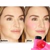 FYEBOO Cooling Water Jelly Tint Blush, Multi-Use Juicy Lip + Cheek Tint, Hydrating & Bouncy Jelly Texture, Long-lasting Sheer Color, 0.32 oz (# 01, 0.32 oz) view 3