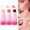 Blushes Stick Makeup Blushes Wand Solid Moisturizer Stick Face Stick Natural Blendable Blushes Shaping Stick For Cheeks view 2
