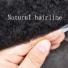 Right Hair Black Men Hair Unit Human Hair Afro Mens Toupee Man Weave Hair Unit Afro Toupee For Black Men Human Hair Black Men Hair Piece Afro Hair System For Men 8X10 2mm #1B Off Black view 4