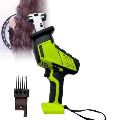 1000W Wig Making Braiding Machine, Rechargeable Wig Hair Transplantation Machine, Can Braiding Synthetic Hair Hair for Wigs Making Display