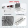 Hot Towel Warmer, 5L Towel Warmer Cabinet, Mini All-Around Fast Heating Machine with Stainless Steel Racks, Professional Towel Heater for Spa, Salon, Beauty, Barber, Massage, Gym, Home, White view 4