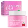 XIAMOFUZHOU Cleansing Balm Makeup Remover - 3.38 Oz Cherry Scented Moisturizing Hydrating Deep Nourishing Travel-friendly Smooth Face Cleanser Makeup Remover Clear Cleansing Balm for All Skin Types view 1