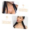 2sets Hair Extensions for Women Long Ponytail Extension Braided Ponytail Comfortable and Natural Volume Enhancer 2pcs*2 view 4