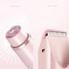 The Trimmie 2.0 by Ezme,Lazzda Shaver,Velvex Razor,The Ultimate 2-in-1 Body Shaver,Ezme Female Electric Shavers,Waterproof Wet & Dry Head Razor Women (B) view 2