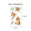 2pcs Waterproof Temporary Tattoos For Children Small Cat Tattoo Stickers For Kids Hand Fake Tatoo Body Art Child Tattoo view 2
