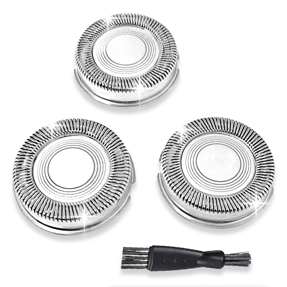 SH30 Replacement Heads Compatible with Philips Norelco Shaver Series 3000, 2000, 1000 and S1560 S738 Electric Shavers, Replacement Blades for Philips Shaver 3800, 3600, 2400, 3 Pack
