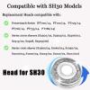 SH30 Replacement Heads Compatible with Philips Norelco Shaver Series 3000, 2000, 1000 and S1560 S738 Electric Shavers, Replacement Blades for Philips Shaver 3800, 3600, 2400, 3 Pack view 2