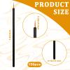 150 Pcs Disposable Eyeliner Brush Set Ultra-fine Point Eye Liner Applicator Cosmetic Eyelash Brush Wands Applicator Black Makeup Eye Liner Tools for Eyelash Lip Liquid Eyeliner Lipstick view 2