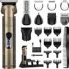 8-in-1 Professional Beard Trimmer Kit  Zero Gapped Hair Clippers, T-Blade Trimmer, Electric Razor Shaver, Cordless Grooming Kit for Mens Beard, Nose, Ear, Body, and Mustache Trimming (Copper) view 1