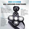 3PCS Head Shaver for freebird replacement blades, 5 Cutter Floating Head Waterproof Stainless Steel Blade for Bald Men Women Grooming, Head and Face Electric (Silver  3) view 2