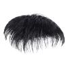 Men Hair Patch - Mens Hair Piece Toupee, Short Toppers Hair Extensions | Natural Black Short Men Topper Wig with Strong Adhesive Tape, Real Human Hair Toupee Clip Hair Replacement for Male Baldness view 1