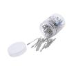 100 Pcs Tapered Barrel Nail Drill Bit Quartz Tungsten Steel Cuticle Clean Drill Bit with Storage Box view 2