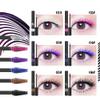 BEUKING 4D Colored Mascara, Long Lasting Highly Pigmented Charming Masacara, Buildable No Flaking Smudge-Proof No Clumping Eye Makeup for Making Lengthening Thick Eyelash (#04 Blue, 0.35 OZ) view 4