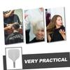 HAPINARY 2pcs Hairspray Face Protection Shield Hair Salon Haircut Cover Comfortable Pet Material Anti-spray for Hair Dyeing and Styling view 3
