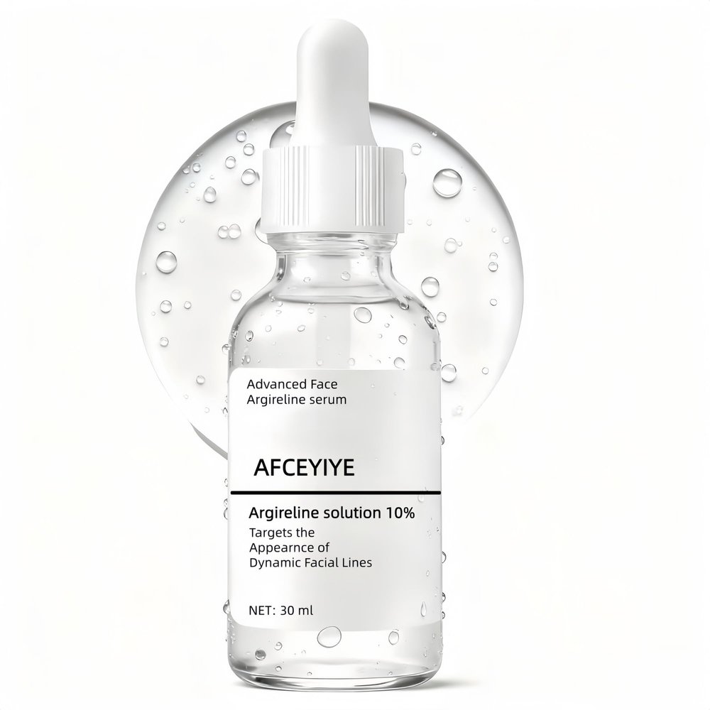 AFCRYIYE Argireline Solution 10% Facial Serum Anti-Aging Face Serum for Women & Men, Wrinkle & Fine Line Reducer, Skin Firming & Hydrating, Boosts Elasticity, 30ml / 1oz (1)