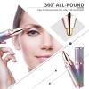 Double Use Women's Eyebrow Trimmer And Hair Removal Trimmer Accuracy Eyebrow Shaping And Hair Removal Instrument view 2
