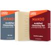 Mando 4-in-1 Acidified Cleansing Bar - 24-Hour Odor Control - Moisturizing Formula - Formulated without SLS and Parabens - Safe For Sensitive Skin - 5 ounces (Pack of 2) - Bourbon Leather & Mt Fuji view 1