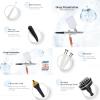CHIPEL Skin Diagnosis Hair Analyzer, Digital Microscope Scalp Hair Follicle Detector, Freeze Frame Storage, Meridian Dredging and deep Massage, LCD Screen, Suitable for Home use, Salon spa view 4