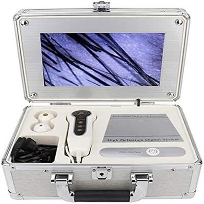 CHIPEL Skin Hair Analyser Scanner, Scalp Detector Skin Analyser, 10.1inch Box-Type Scalp Hair Follicle Facial Skin Detector Hair Analyser Machine Digital Skin Health Detection