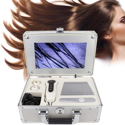 CHIPEL Skin Analyzer Machine, Skin Hair Scalp Detector, 10.1 Inch Skin Health Analyzer 50X 200X Hair Follicle Detector Skin Care Instrument with User Manual