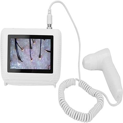 CHIPEL Skin Diagnosis Hair Analyzer, 5 Inch LCD Screen Digital Skin Diagnosis Scanner System, Skin Hair Blackhead Scalp Detector Skin Hair Scalp Detector