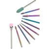 HIONJIN Cutter for Manicure Nail Drill Bits Manicure Machine Accessories Mill Cutter for Removing Gel Polish Nail Files Buffer(E) view 2