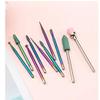 HIONJIN Cutter for Manicure Nail Drill Bits Manicure Machine Accessories Mill Cutter for Removing Gel Polish Nail Files Buffer(E) view 4