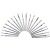 HIONJIN Diamond Milling Cutter for Manicure Burrs Pedicure Nail Drill Bits Accessories Nozzles for Manicure Cutters Nail Files(3) view 2