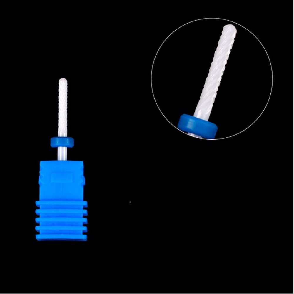 HIONJIN Tapered Safety Carbide Nail Drill Bits with Cut Drills Carbide Milling Cutter for Manicure Remove Gel Nails Accessories(11)