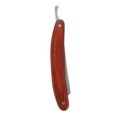 LALADEFIEE 2pcs Manual Beard Shaving Barber Grooming Clippers Hair Razor Men Stubble Trimmer Wood Handle Barber Tool for Dad Husband Friends