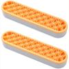 2 PCS Cosmetic Storage Box Silicone Make up Brush Holder Multipurpose Brush Drying Rack Desktop Organizers Washable Detachable Brushes Storage Stand for Pen Practical Cosmetic Tools Container,2 PCS view 1