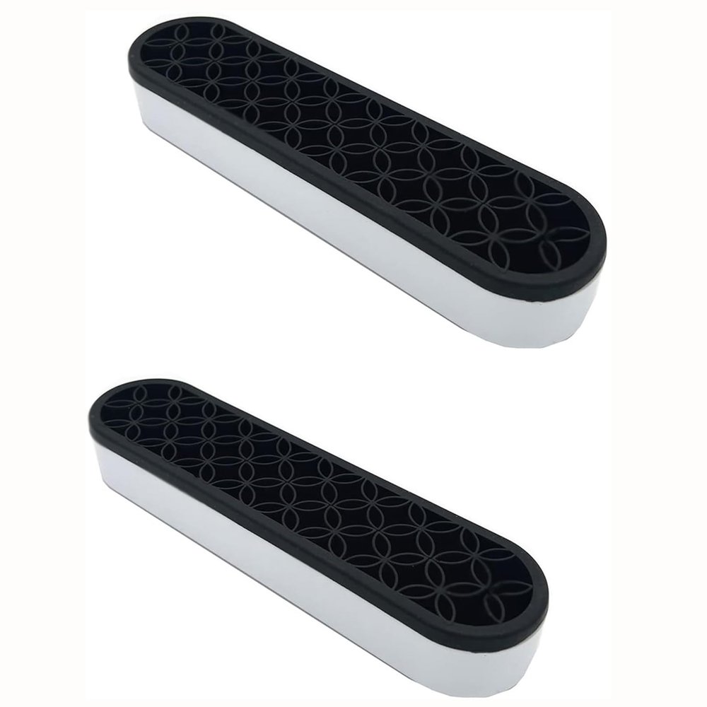 2 PCS Cosmetic Storage Box Silicone Make up Brush Holder Multipurpose Brush Drying Rack Desktop Organizers Washable Detachable Brushes Storage Stand for Pen Practical Cosmetic Tools Container,2 PCS