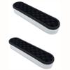 2 PCS Cosmetic Storage Box Silicone Make up Brush Holder Multipurpose Brush Drying Rack Desktop Organizers Washable Detachable Brushes Storage Stand for Pen Practical Cosmetic Tools Container,2 PCS view 1