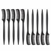 10pcs Plastic Eye Lashes Comb Ergonomic Handle Separator Tool for Neat Charming Eyelashes Makeup Tool for Professional and Home Use view 3