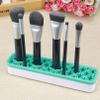 AKEIE Silicone Makeup Brush Holder Sew Desktop Organizers Multi-purpose Desktop Organizer Cosmetic Storage Box Painting Pen Holder Diamond Painted Pen Holder for Stash and Store,Blue 1 Pack view 2