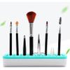 AKEIE Silicone Makeup Brush Holder Sew Desktop Organizers Multi-purpose Desktop Organizer Cosmetic Storage Box Painting Pen Holder Diamond Painted Pen Holder for Stash and Store,Blue 1 Pack view 4