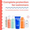 AQUA GUARD Swim Hair Rescue Bundle | Pre-Swim Protection & Post-Swim Repair Kit | Includes Hair Defense, Shampoo, Conditioner, Detangler, Hair Mask & SPF Skin Defense | Chlorine Care For Swimmers view 2