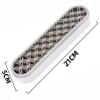 2 PCS Cosmetic Storage Box Silicone Make up Brush Holder Multipurpose Brush Drying Rack Desktop Organizers Washable Detachable Brushes Storage Stand for Pen Practical Cosmetic Tools Container,2 PCS view 2
