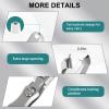 Angled Nails Cutter Nails Large Opening Toenail Cutter Fingernail Cutter Toe Nails Cutter view 3